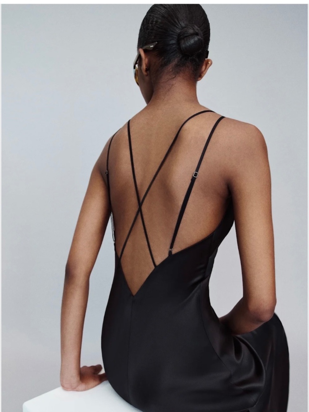 Reformation Anya Silk Dress